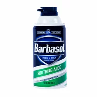 Espuma de Barbear Barbasol Smoothing Aloe 283g