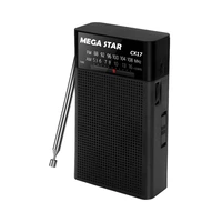 RADIO MEGA STAR CX17 NEGRO