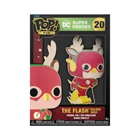 PIN DE COLEÇÃO FUNKO POP! DC SUPER HEROES THE FLASH HOLIDAY DASH N° 20