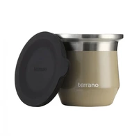 MATERO TERRANO FLAP PLATA 170ML