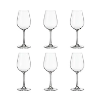 SET DE COPAS PARA VINO BOHEMIA SARAH 400ML 6 PIEZAS