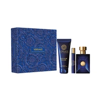 KIT PERFUME VERSACE DYLAN BLUE EDT 100ML+10ML+150ML