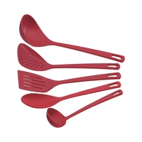 JUEGO DE UTENSILIOS TRAMONTINA 25099/704 ROJO 5 PIEZAS