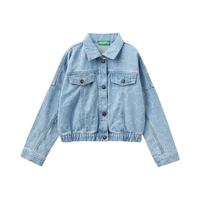 JAQUETA JEANS INFANTIL BENETTON 2VUGCN04G 901