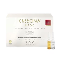 AMPOLLA CRESCINA HFSC TRANSDERMIC TREATMENT RE-GROWTH 500 WOMAN 20 PIEZAS