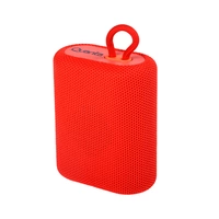 MINI SPEAKER QUANTA QTSPB64 5W BLUETOOTH/FM RÁDIO VERMELHO