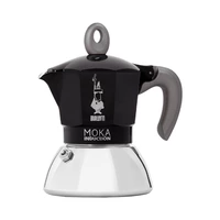 CAFETERA BIALETTI MOKA INDUCTION 6932 2 TAZAS 100ML NEGRO