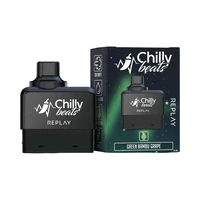 ACCESORIO CHILLY BEATS REPLAY GREEN BAMBU GRAPE 12K PUFFS