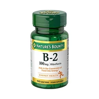 VITAMINAS NATURE'S BOUNTY B-2 100MG 100 CÁPSULAS