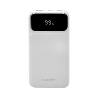 CARGADOR PORTÁTIL ECOPOWER EP-C850 12000MAH BLANCO