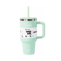 VASO TÉRMICO TERRANO SPOTIE CUP 946ML VERDE