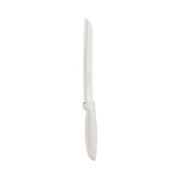 CUCHILLO PARA PAN TRAMONTINA PLENUS 23422/138 8" BLANCO