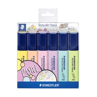 Marcador Staedtler Pastel 6 unidades - Ref.364 Cwp6