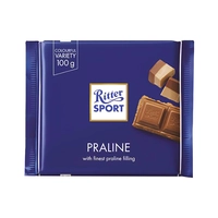 CHOCOLATE RITTER SPORT PRALINE 100GR