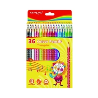 LÁPICES DE COLOR KEYROAD COLOUR PENCILS KR972503 36 UNIDADES