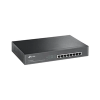 HUB SWITCH TP-LINK TL-SG1008MP 8 PUERTOS POE+ NEGRO