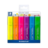 MARCADORES STAEDTLER TEXTSURFER CLASSIC INK·JET SAFE 364 P WP6 6 UNIDADES