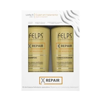 KIT FELPS SHAMPOO Y ACONDICIONADOR X REPAIR BIO MOLECULAR 250ML