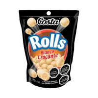 CHOCOLATE COSTA ROLLS BLANCO CROCANTE 140GR