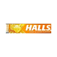 CARAMELO HALLS HONEY&LEMON SUGAR FREE 32GR