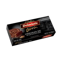 NOUGAT DE LA VIUDA CHOCOLATE 70% 200GR