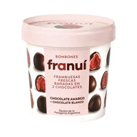 CHOCOLATE FRANUI FRAMBUESAS 150GR