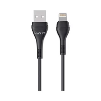 CABLE HAVIT CB6160-L USB-A A LIGHTNING 1.80M NEGRO