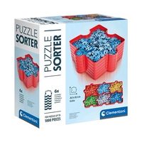 ORGANIZADOR PARA QUEBRA-CABEÇAS CLEMENTONI PUZZLE SORTER 37040 6 UNIDADES