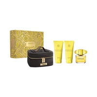 KIT VERSACE YELLOW DIAMOND EAU DE TOILETTE+SHOWER GEL+BODY LOTION+NESCESER