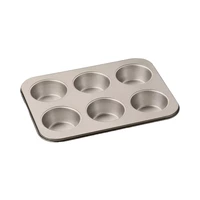 MOLDE PARA MUFFINS Y CUPCAKES CUISINART AMB-6JMPBZ CHEF'S CLASSIC 6 TAZAS BRONCE