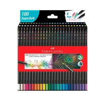 ECOLÁPICES DE COLOR FABER CASTELL 100 UNIDADES