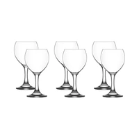 SET DE COPAS PARA VINO LAV MISKET MIS549 210ML 6 PIEZAS