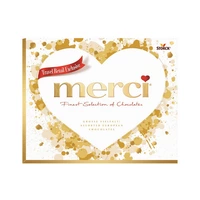 CHOCOLATE MERCI FINEST SELECTION OF CHOCOLATES 250GR