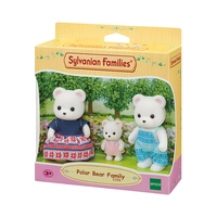 FIGURAS EPOCH SYLVANIAN FAMILIES POLAR BEAR FAMILY 5396