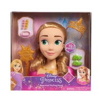 KIT DE JUEGO DISNEY ULTIMATE PRINCESS CELEBRATION RAPUNZEL STYLING HEAD 87159 10 PIEZAS