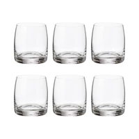 SET DE VASOS PARA WHISKY BOHEMIA IDEAL 290ML 6 PIEZAS