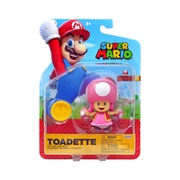 FIGURA COLECCIONABLE JAKKS PACIFIC SUPER MARIO TOADETTE 42006