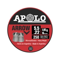 BALINES APOLO ARROW 5.5MM 250 PIEZAS