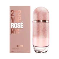 PERFUME CAROLINA HERRERA 212 VIP ROSE ELIXIR EAU PARFUM 80ML