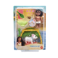 KIT DE JUEGO MATTEL DISNEY MOANA 2 SIMEA & PUA BATHTIME FUN JBT36