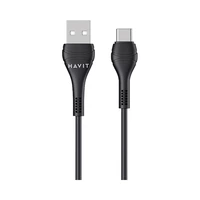 CABLE HAVIT CB6161-L USB-A A USB-C 1.80M NEGRO