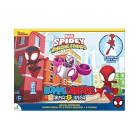 QUEBRA-CABEÇA FOSTER DISNEY JUNIOR MARVEL SPIDEY E SEUS INCRÍVEIS AMIGOS JCA-3615 