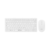 KIT TECLADO Y MOUSE INALÁMBRICO FTX FTXGK03 BLANCO (PORTUGUÉS)