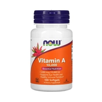 SUPLEMENTO NOW SPORTS VITAMIN A-10000 100 CÁPSULAS