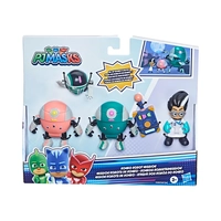 KIT DE FIGURAS HASBRO PJ MASKS MISSION ROBOTS DE ROMEO F4589