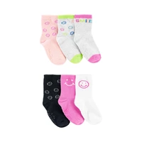 SET MEIAS INFANTIL CARTER'S P886410 MENINA 6 PÇS