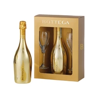 KIT ESPUMANTE BOTTEGA GOLD 750ML + 2 TAÇAS