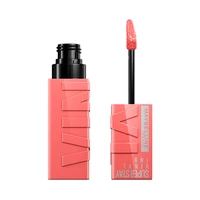 LABIAL MAYBELLINE SUPERSTAY VINYL INK 100 CHARMED