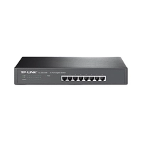 HUB SWITCH TP-LINK TL-SG1008 8 PORTAS PRETO