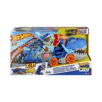 CAMIÓN DE JUGUETE MATTEL HOT WHEELS CITY ULTIMATE T-REX TRANSPORTER HNG50